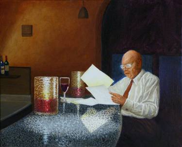 Original Realism Business Paintings by Norm Holmberg