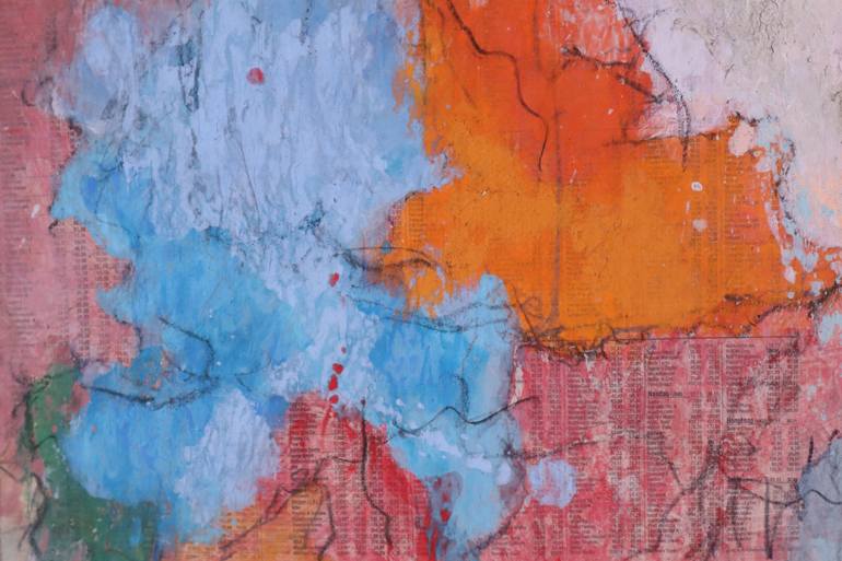 Original Abstract Painting by Tom Drake Bennett