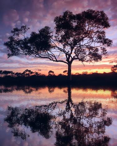 Sunset reflection - Kambalda, Western Australia - Limited Edition 3 of 5 thumb