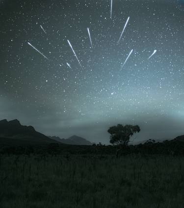 Geminid Meteor Shower, Grampians, Australia thumb