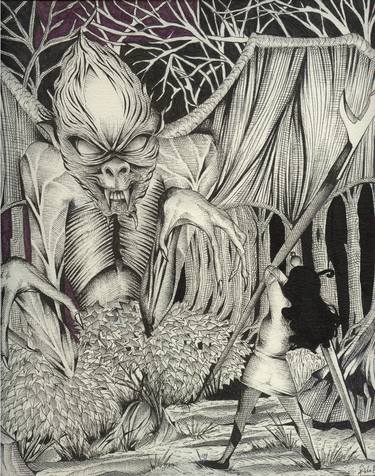 Print of Surrealism Fantasy Drawings by John Dicandia