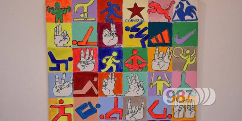Original Pop CultureCelebrity Painting by Ksenija Kovacevic  Pop Art Art on Canvas  Sport