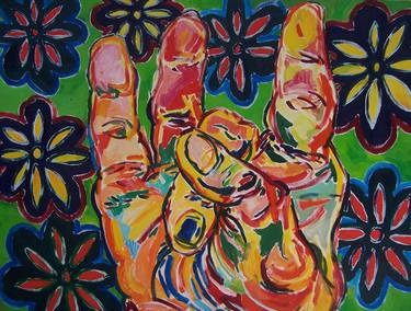 Original Expressionism People Paintings by Ksenija Kovacevic
