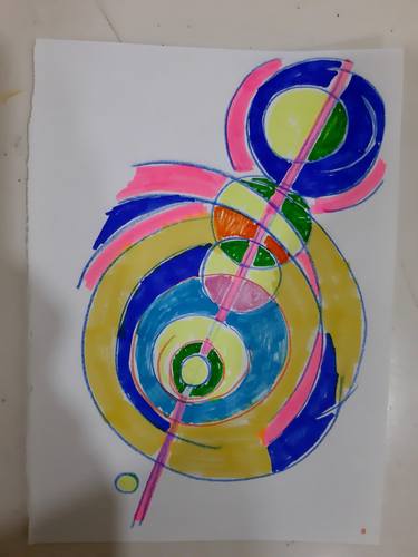 Original Abstract Drawings by Ksenija Kovacevic