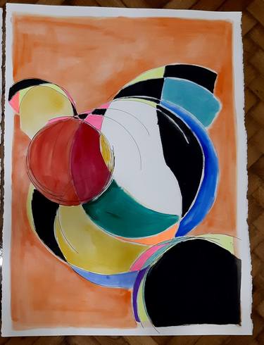 Original Abstract Paintings by Ksenija Kovacevic