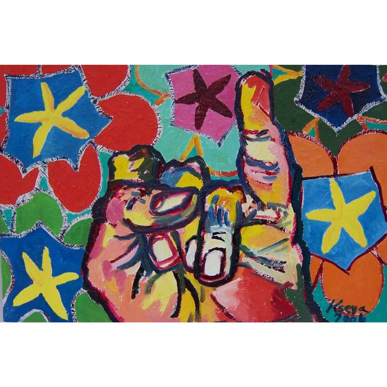 Gesture Painting by Ksenija Kovacevic | Saatchi Art Germany