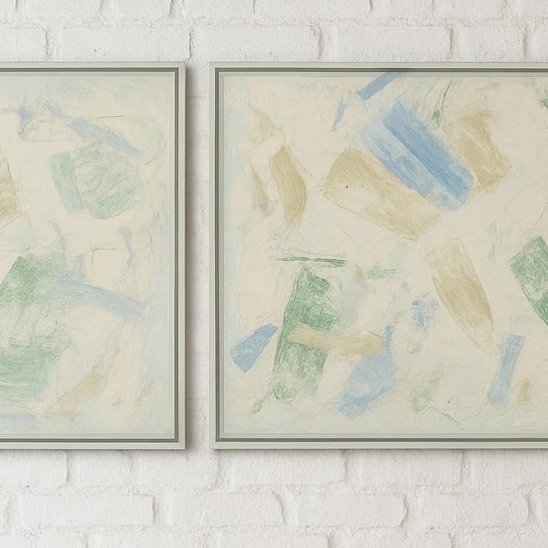 Original Abstract Painting by Roger Munro