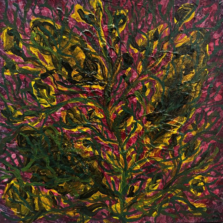 Original Abstract Painting by Hansa Sethi | Abstract Expressionism Art on Canvas | Difficulty of Becoming