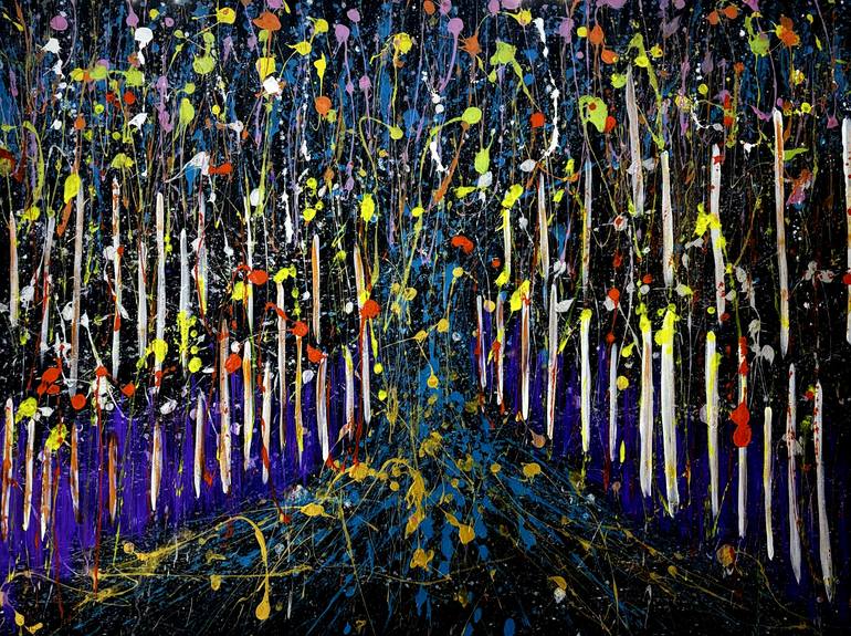 Original Abstract Painting by Hansa Sethi | Abstract Expressionism Art on Canvas | Evolving