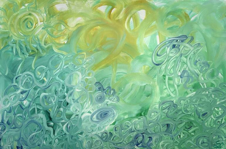 Original Abstract Painting by Hansa Sethi | Abstract Art on Canvas | Begin Again