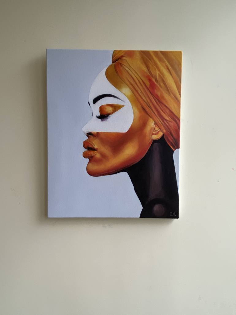Original Contemporary Women Painting by Hanna Sakhno