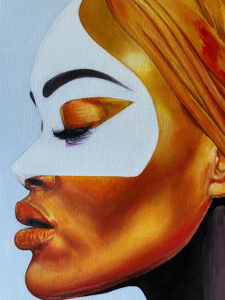 Original Contemporary Women Painting by Hanna Sakhno
