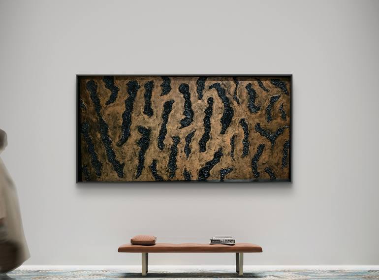 Original Abstract Animal Painting by Xon Studio