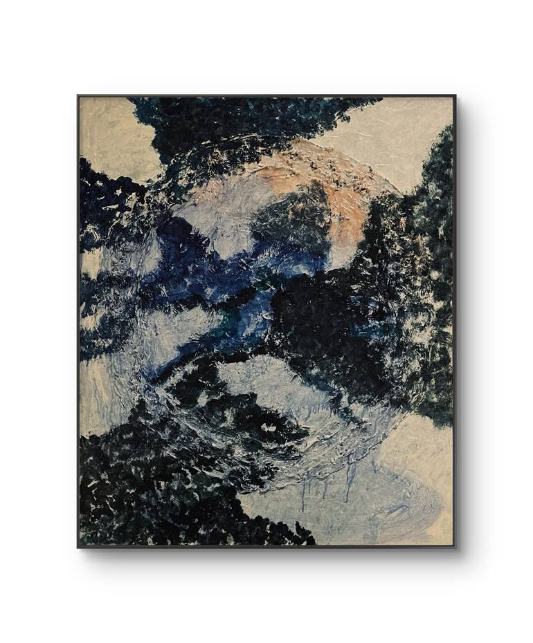 Original Art Deco Abstract Painting by Xon Studio