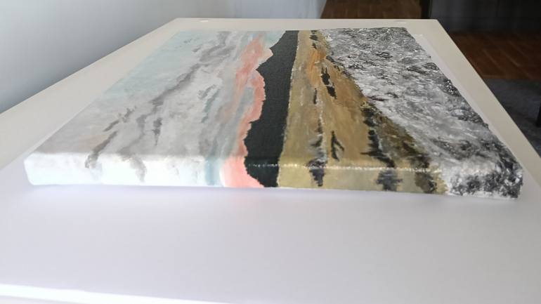 Original Abstract Expressionism Landscape Painting by Mayumi Miyoshi