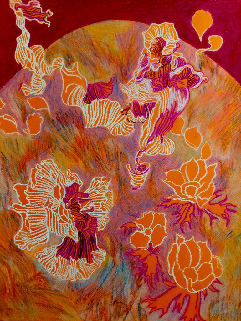 Original  Drawing by ettie lee