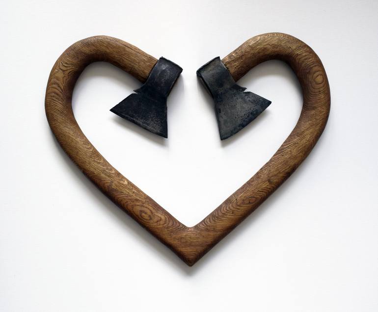 Original Love Sculpture by VladiMir Mackevich