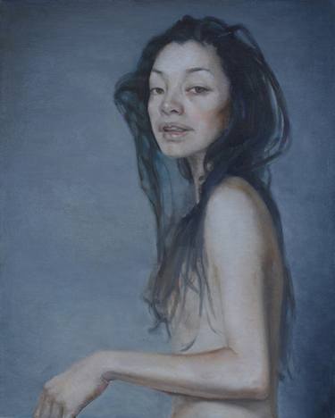 Original Figurative Nude Paintings by Yu Zhang
