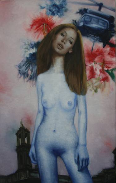 Original Nude Paintings by Yu Zhang
