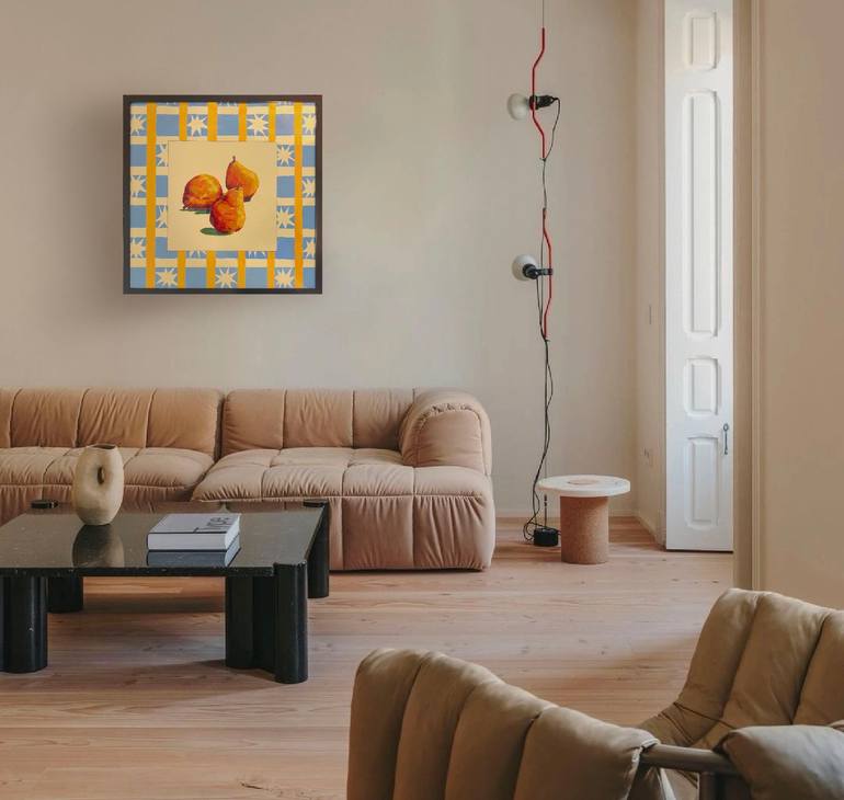 Original Abstract Expressionism Still Life Painting by Court Rogers