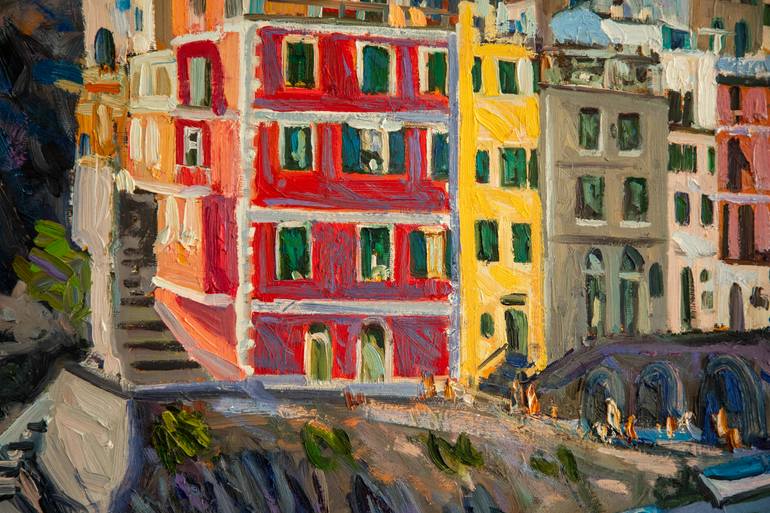 Original Contemporary Landscape Painting by Nargiz Guliyeva