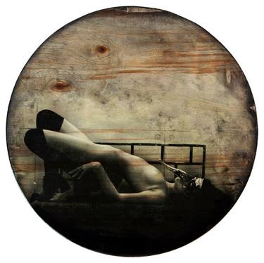 Original Conceptual Nude Collage by Daniel Loagar
