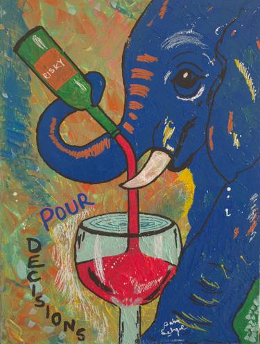 Original Pop Art Humor Paintings by Baba Sehgal