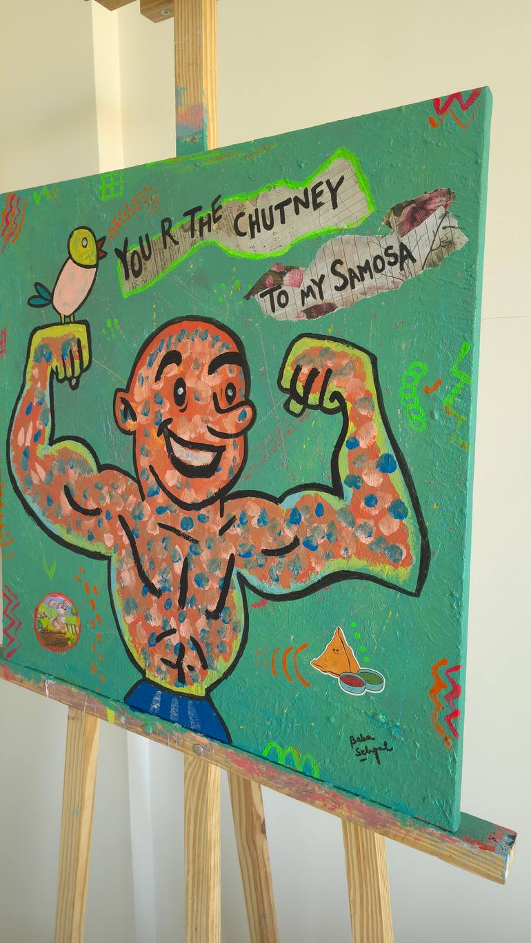 Original Contemporary Body Painting by Baba Sehgal