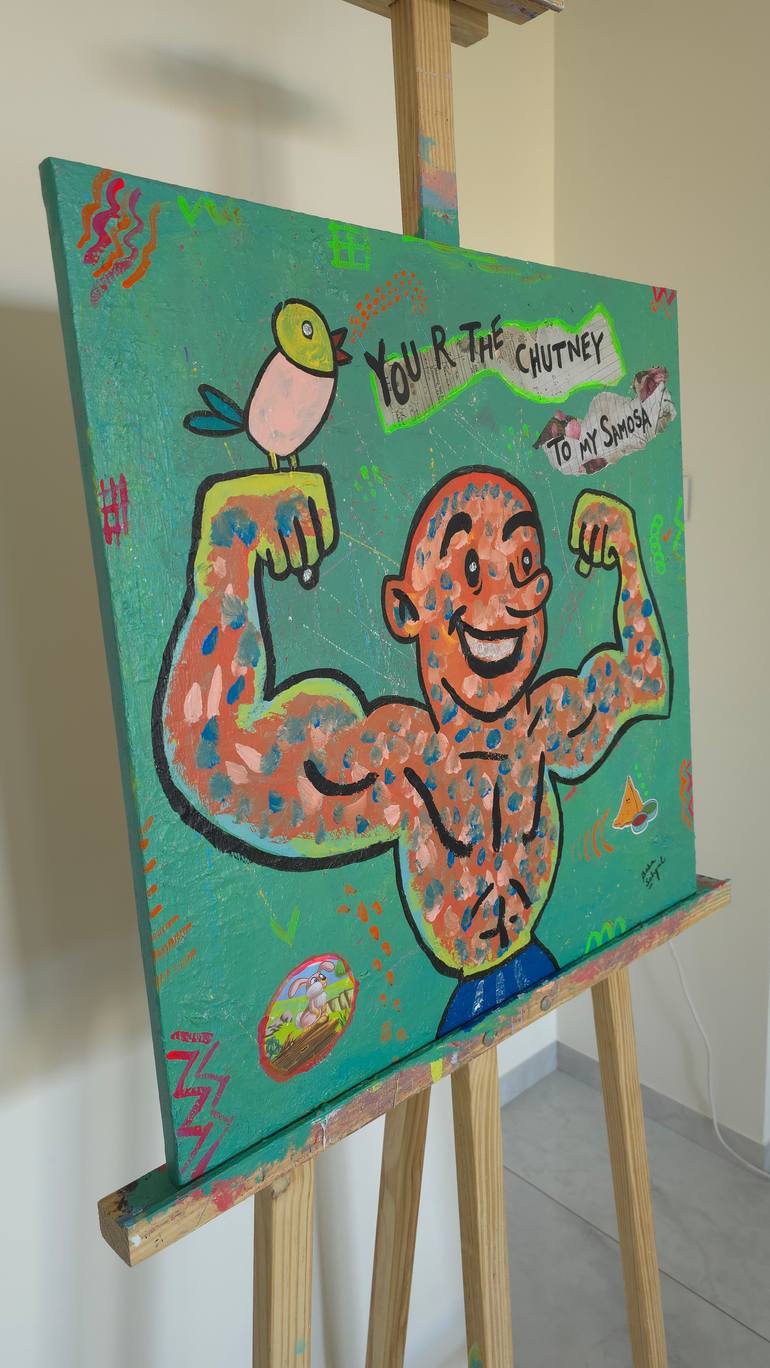 Original Contemporary Body Painting by Baba Sehgal