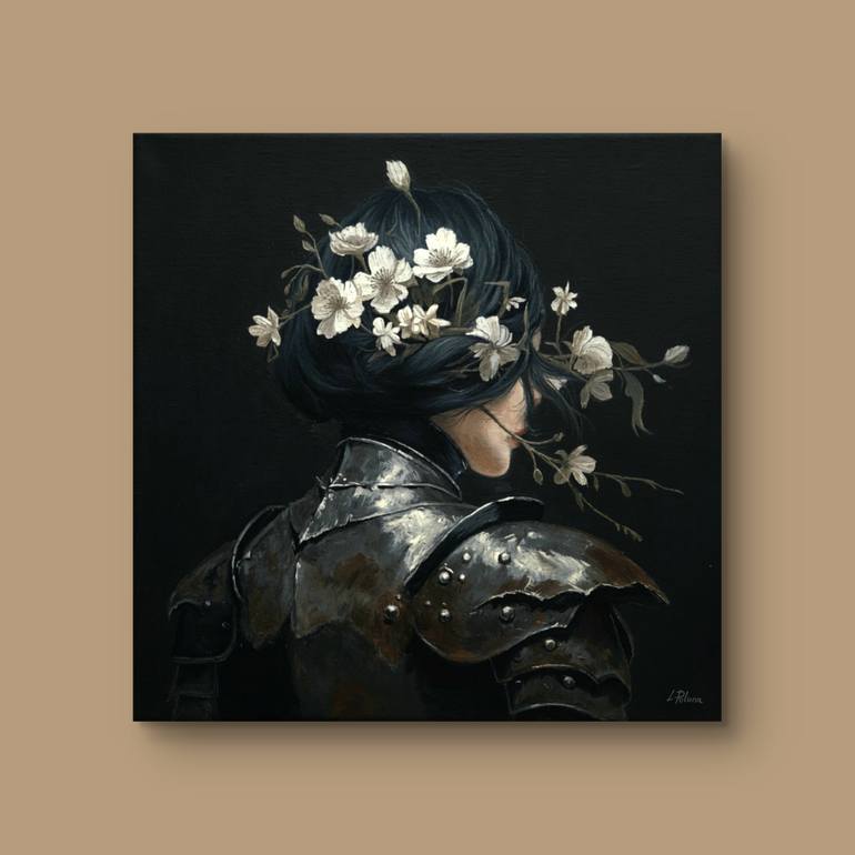 Original Figurative Fantasy Painting by Lina Poluna