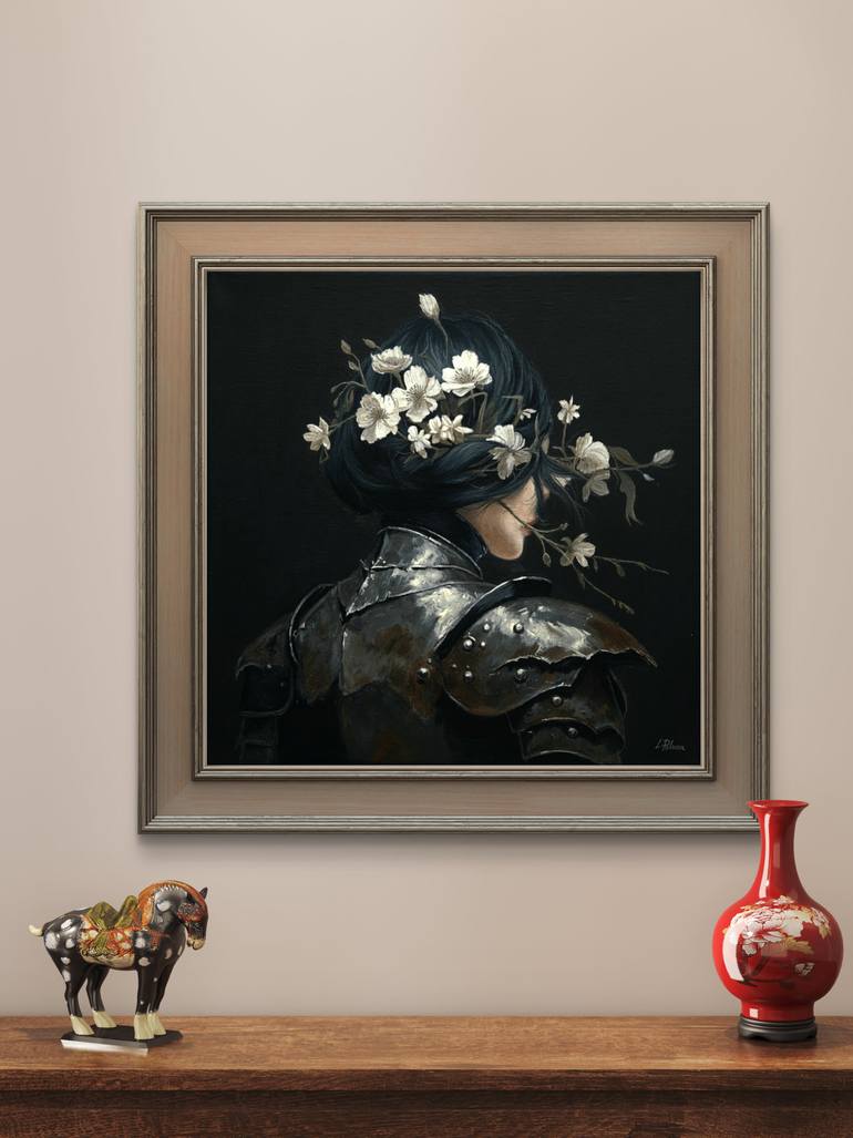 Original Figurative Fantasy Painting by Lina Poluna
