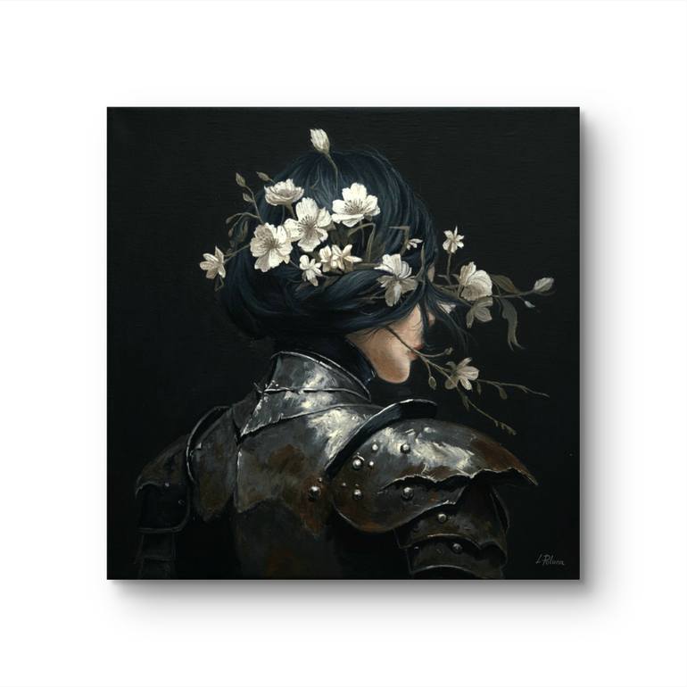 Original Figurative Fantasy Painting by Lina Poluna