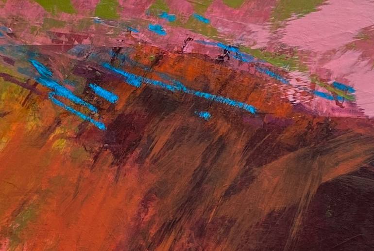 Original Conceptual Abstract Painting by Karin Reiter