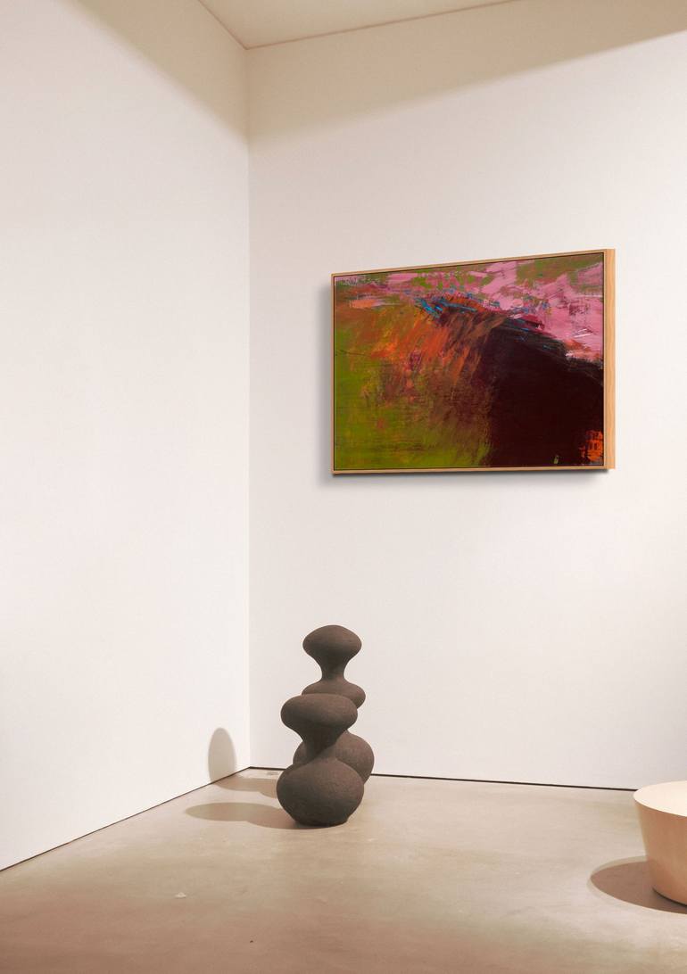 Original Conceptual Abstract Painting by Karin Reiter