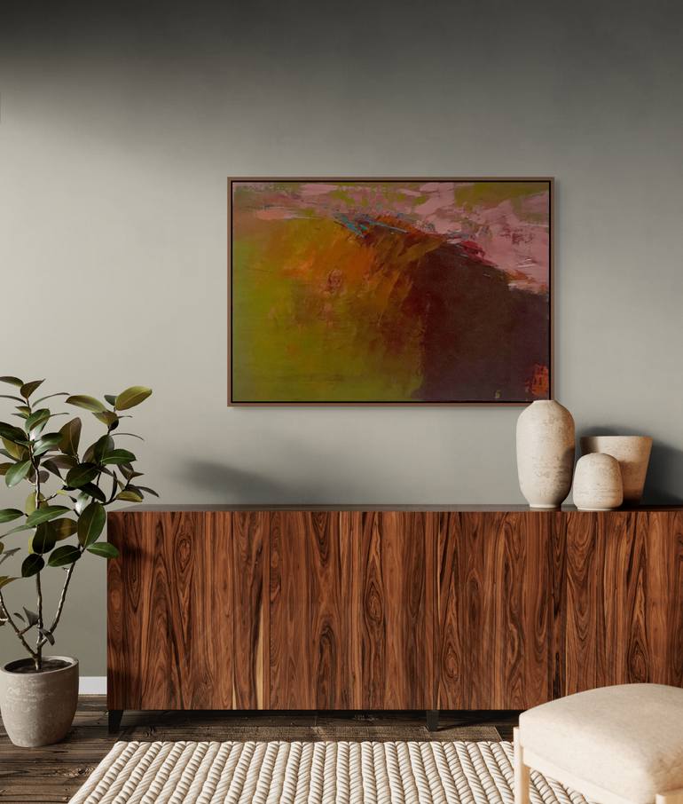 Original Conceptual Abstract Painting by Karin Reiter