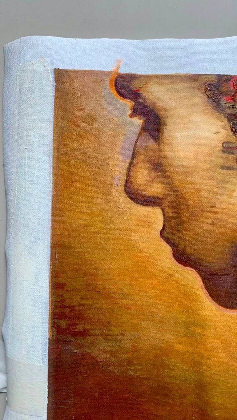 Original Classicism Fantasy Painting by Irisha Pavlenko