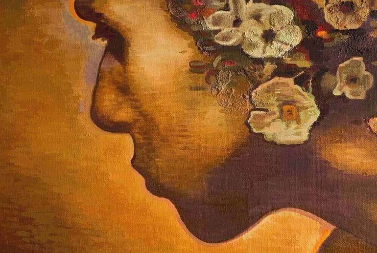Original Classicism Fantasy Painting by Irisha Pavlenko
