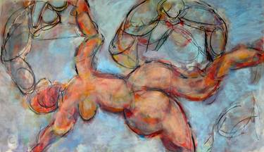 Original Abstract Expressionism Women Paintings by Fernando Kolb
