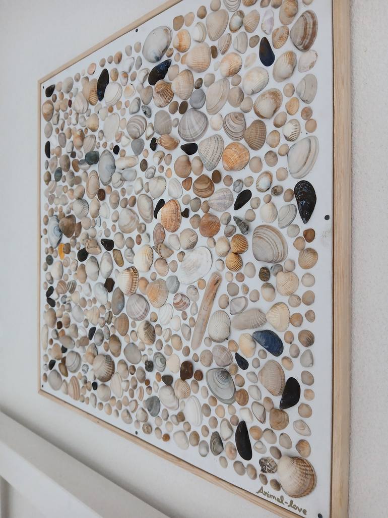 Original Minimalism Nature Mixed Media by Animal - Love