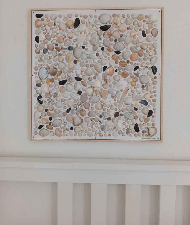Original Minimalism Nature Mixed Media by Animal - Love
