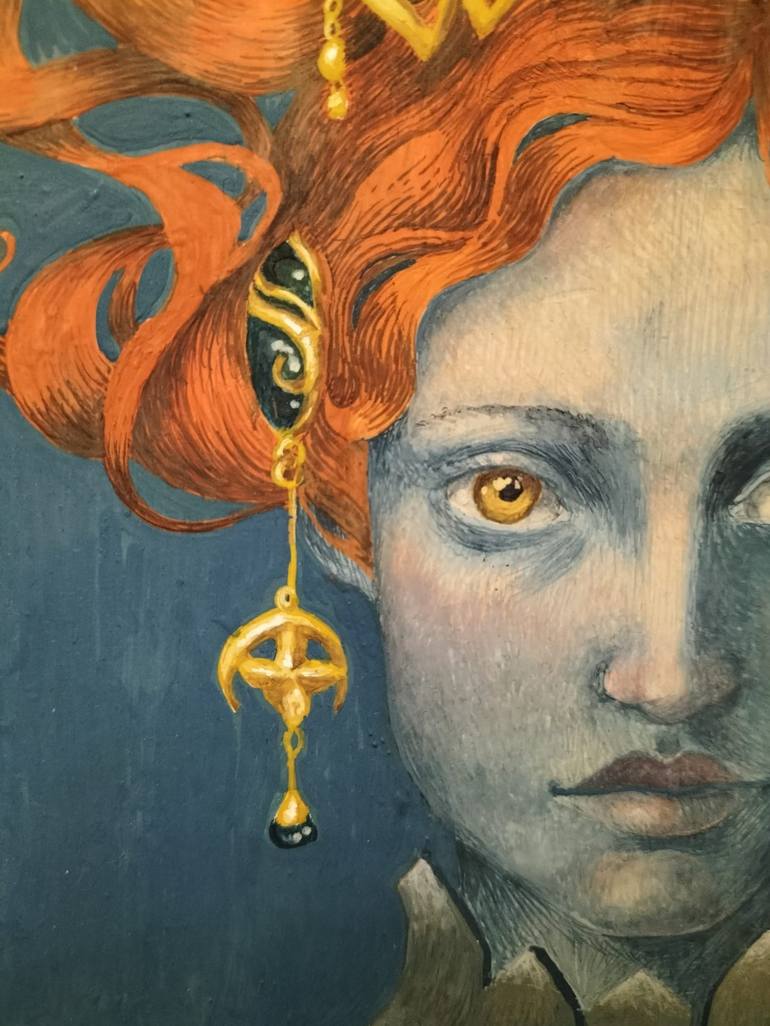 Original Realism Fashion Painting by Fabiola Bonghi