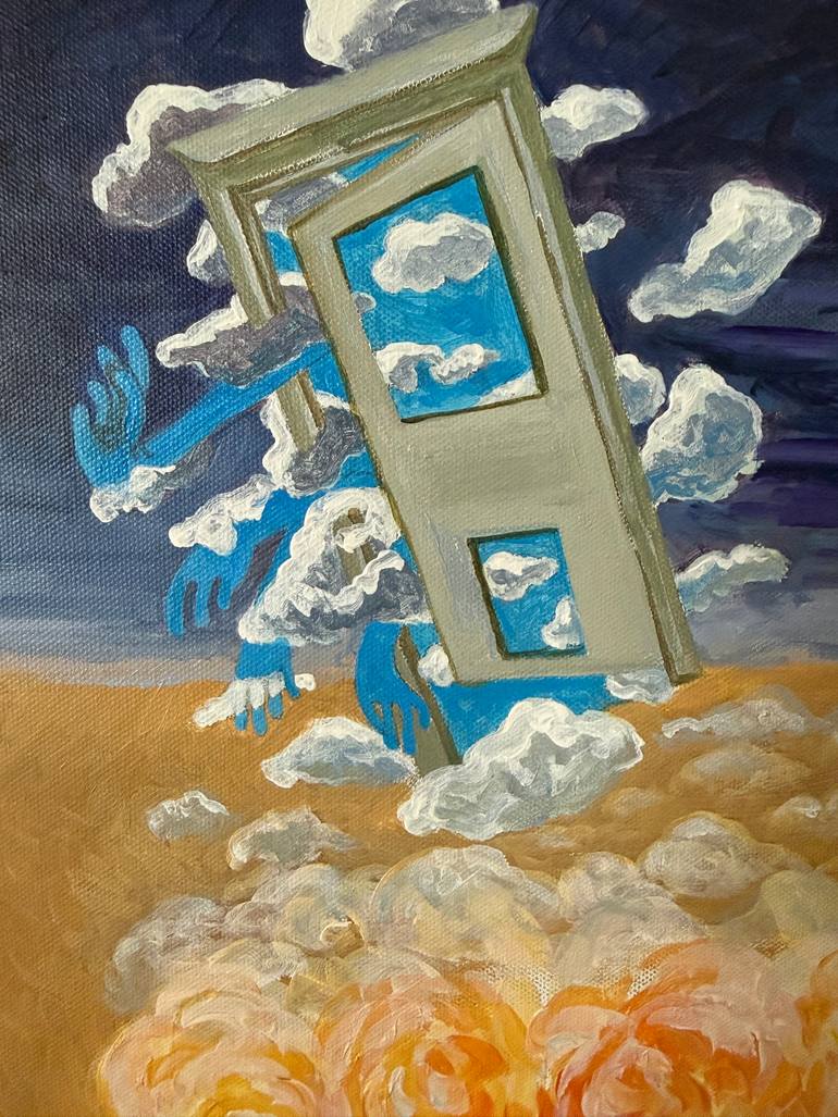 Original Surrealism Animal Painting by Zoe Brigance