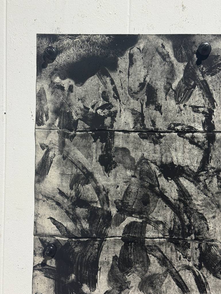 Original Abstract Expressionism Abstract Painting by Zhenming Xuan