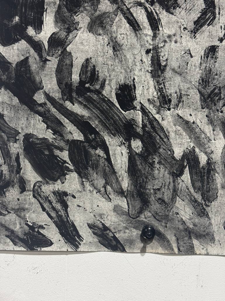 Original Abstract Expressionism Abstract Painting by Zhenming Xuan