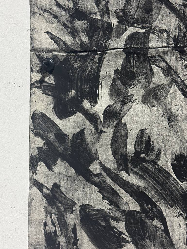 Original Abstract Expressionism Abstract Painting by Zhenming Xuan