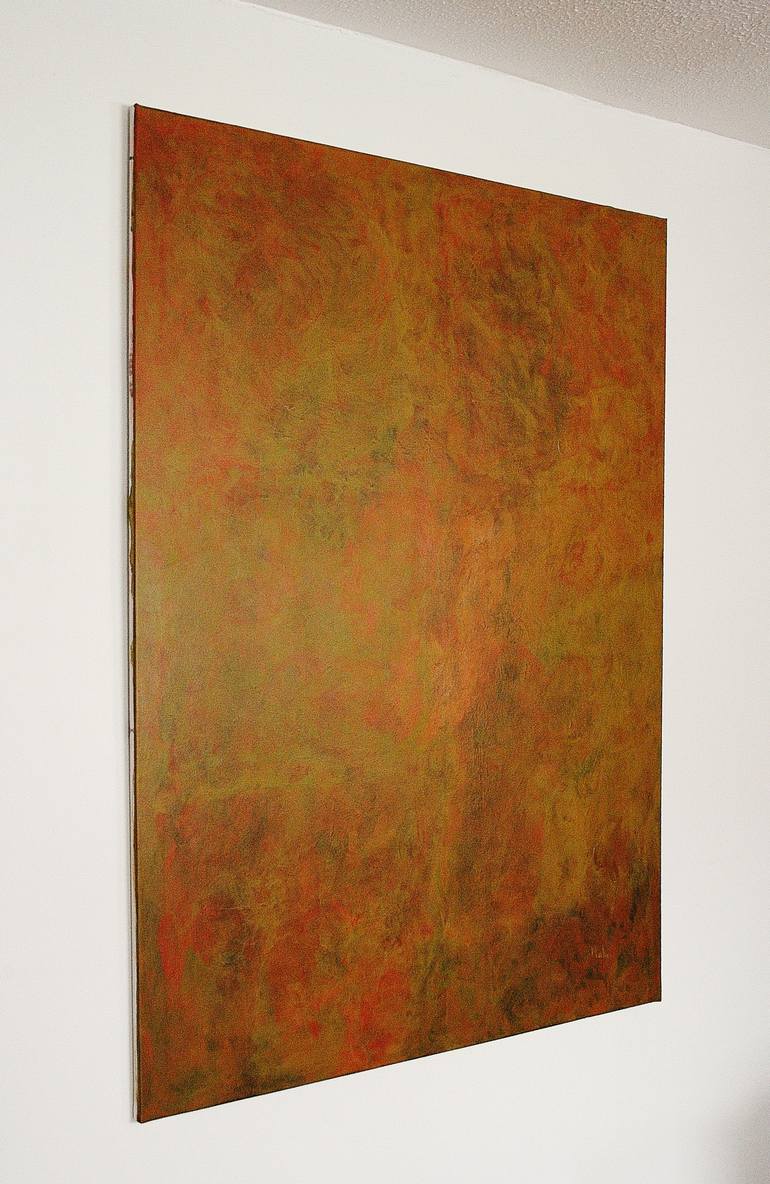 Original Minimalism Abstract Painting by Malu Lucas