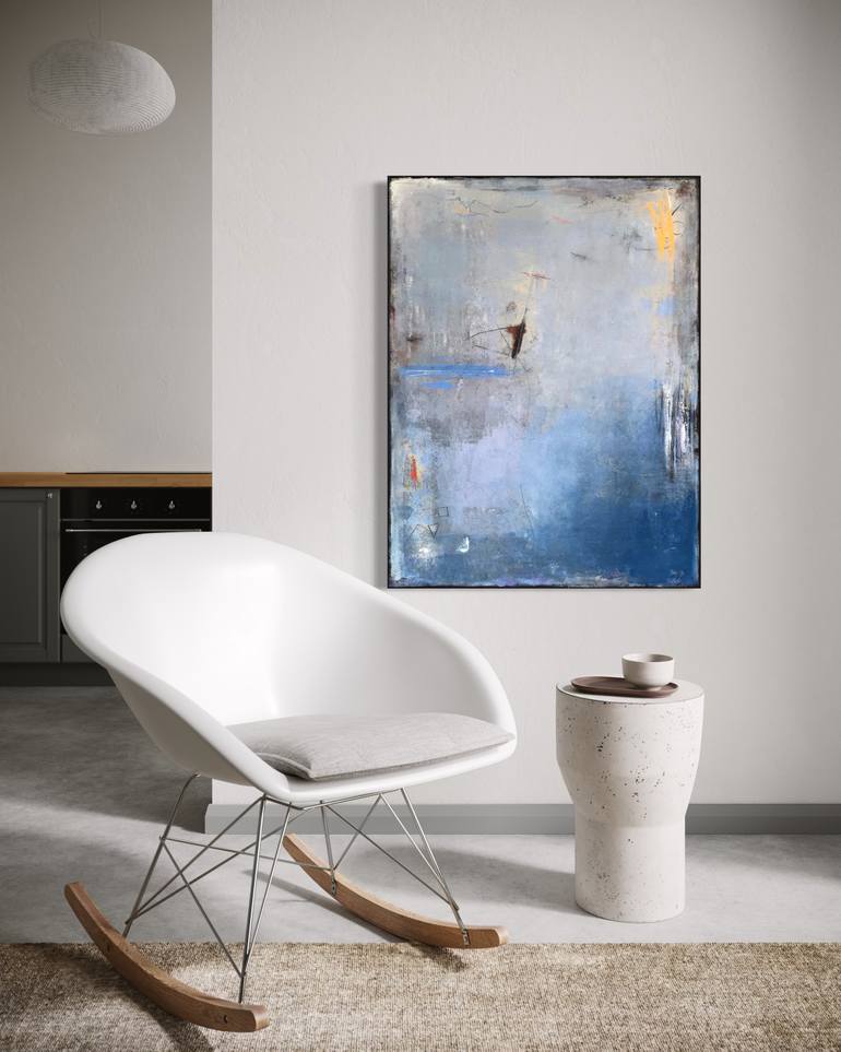 Original Abstract Expressionism Abstract Painting by Amai Galech