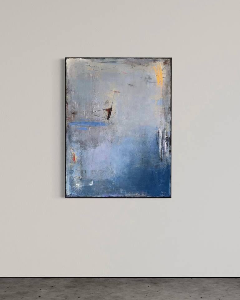Original Abstract Expressionism Abstract Painting by Amai Galech