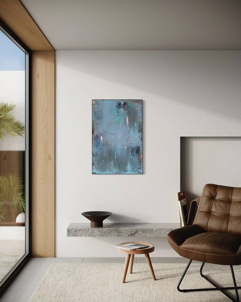 Original Abstract Expressionism Abstract Painting by Amai Galech