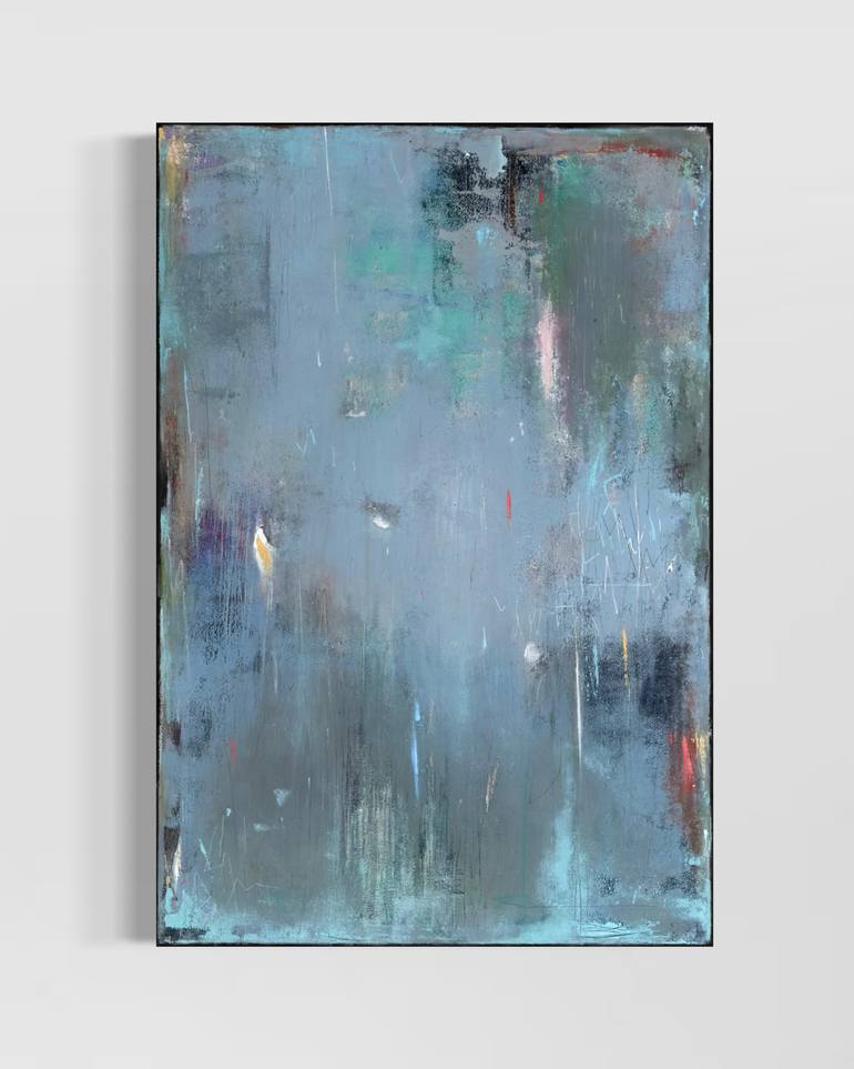 Original Abstract Expressionism Abstract Painting by Amai Galech